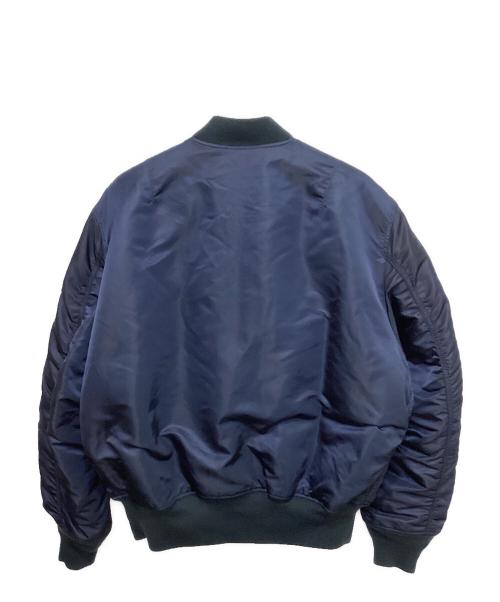 ALPHA INDUSTRIES（アルファインダストリーズ）ALPHA INDUSTRIES (アルファインダストリーズ) MA-1ジャケット / フライトジャケット ネイビー サイズ:XLの古着・服飾アイテム