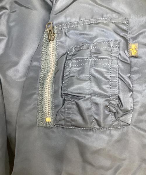 ALPHA INDUSTRIES（アルファインダストリーズ）ALPHA INDUSTRIES (アルファインダストリーズ) MA-1ジャケット / フライトジャケット ネイビー サイズ:XLの古着・服飾アイテム