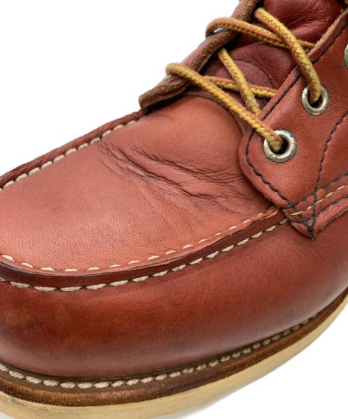 RED WING（レッドウィング）RED WING (レッドウィング) 6インチ クラシックモックトゥ ワークブーツ ブラウン サイズ:7 1/2の古着・服飾アイテム
