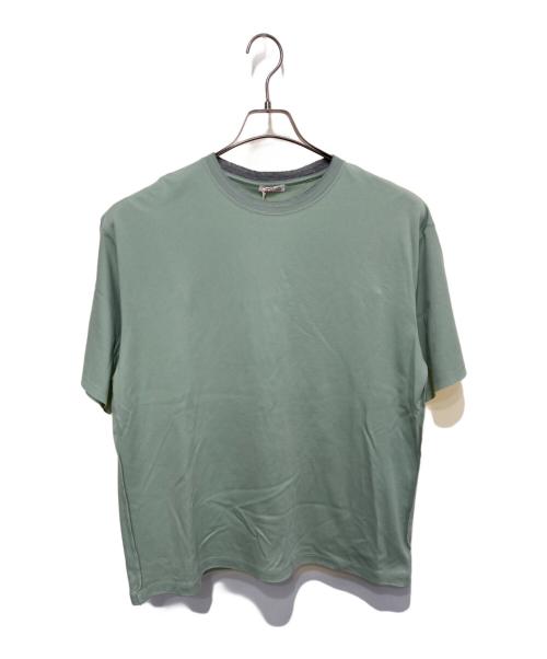 NICENESS（ナイスネス）NICENESS (ナイスネス) BRAD (ブラッド) / カットオフ Tee S/S/ 半袖カットソー LIGHT GREEN サイズ:Ｍの古着・服飾アイテム