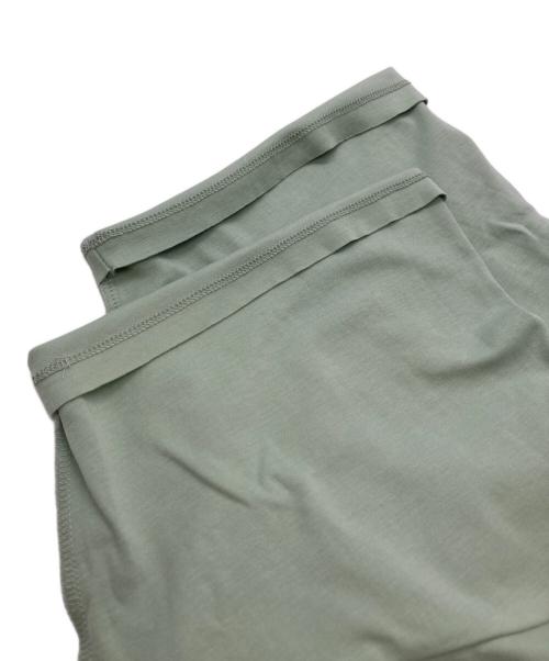 NICENESS（ナイスネス）NICENESS (ナイスネス) BRAD (ブラッド) / カットオフ Tee S/S/ 半袖カットソー LIGHT GREEN サイズ:Ｍの古着・服飾アイテム