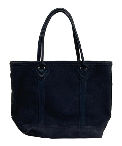 L.L.Bean（エルエルビーン マウンテンパーカー）L.L.Bean (エルエルビーン) レザーハンドル キャンバストートバッグ ブラック サイズ:なしの古着・服飾アイテム