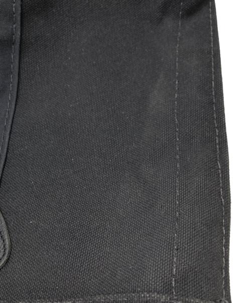 L.L.Bean（エルエルビーン マウンテンパーカー）L.L.Bean (エルエルビーン) レザーハンドル キャンバストートバッグ ブラック サイズ:なしの古着・服飾アイテム