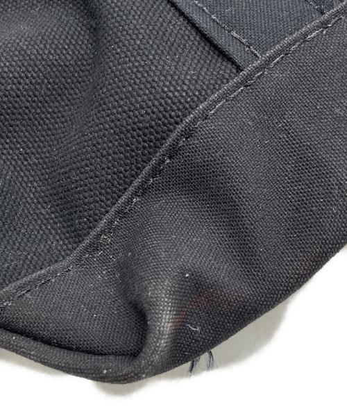 L.L.Bean（エルエルビーン マウンテンパーカー）L.L.Bean (エルエルビーン) レザーハンドル キャンバストートバッグ ブラック サイズ:なしの古着・服飾アイテム