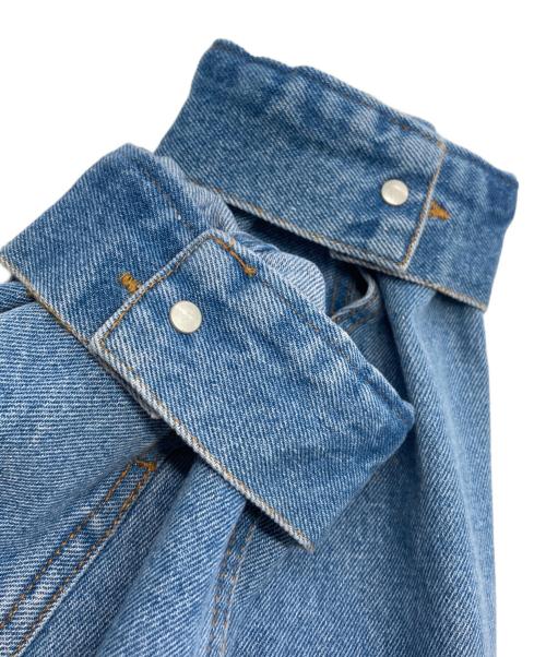 Adam et Rope（アダム エ ロペ）Adam et Rope (アダム エ ロペ) ブリーチデニムジャケット ブルー サイズ:Lの古着・服飾アイテム