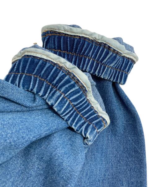 Adam et Rope（アダム エ ロペ）Adam et Rope (アダム エ ロペ) ブリーチデニム ボマージャケット ブルー サイズ:Ｍ 未使用品の古着・服飾アイテム