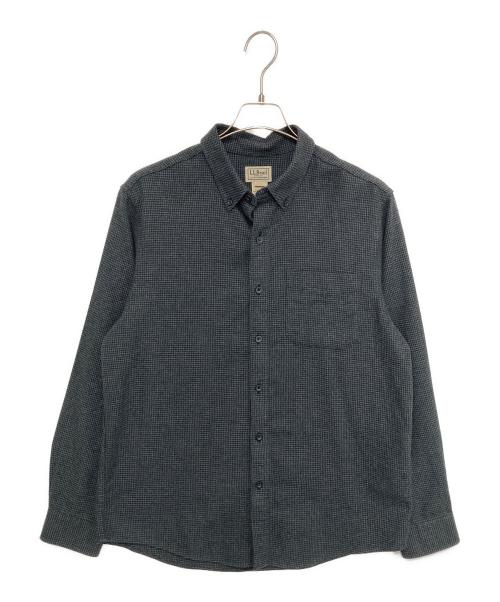 L.L.Bean（エルエルビーン）L.L.Bean (エルエルビーン) チェックシャツ ブラック サイズ:Lの古着・服飾アイテム