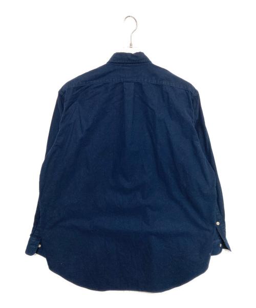 POLO RALPH LAUREN（ポロ・ラルフローレン）POLO RALPH LAUREN (ポロ・ラルフローレン) BLAIRE ポニー刺繍シャツ ネイビー サイズ:Ｌの古着・服飾アイテム