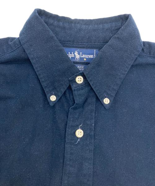 POLO RALPH LAUREN（ポロ・ラルフローレン）POLO RALPH LAUREN (ポロ・ラルフローレン) BLAIRE ポニー刺繍シャツ ネイビー サイズ:Ｌの古着・服飾アイテム
