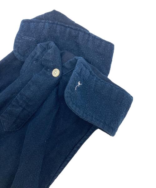 POLO RALPH LAUREN（ポロ・ラルフローレン）POLO RALPH LAUREN (ポロ・ラルフローレン) BLAIRE ポニー刺繍シャツ ネイビー サイズ:Ｌの古着・服飾アイテム