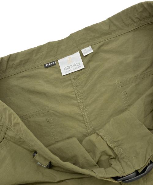 GRAMICCI（グラミチ）GRAMICCI (グラミチ) BEAMS (ビームス) 別注ナイロンクライミングパンツ オリーブ サイズ:Ｓの古着・服飾アイテム