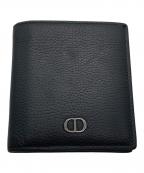 Diorディオール）の古着「CD Icon バーティカル 2つ折りウォレット」｜ブラック