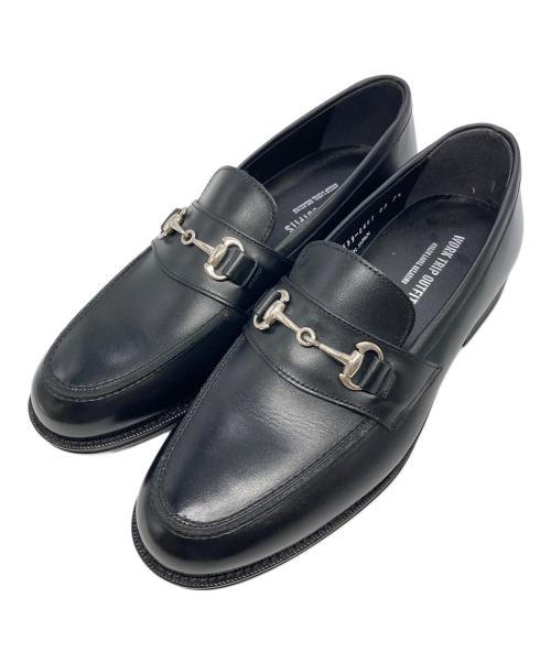 WORK TRIP OUTFITS（ワークトッリプアートフィッツ）WORK TRIP OUTFITS (ワークトッリプアートフィッツ) フレンチ ローファー ブラック サイズ:７2/1の古着・服飾アイテム