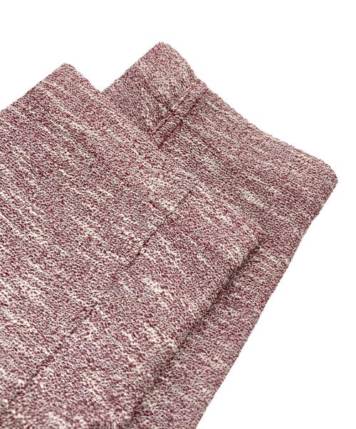 Altea（アルテア）altea (アルテア) ニットテーラードジャケット レッド サイズ:Lの古着・服飾アイテム