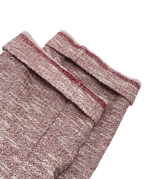 Altea（アルテア）altea (アルテア) ニットテーラードジャケット レッド サイズ:Lの古着・服飾アイテム