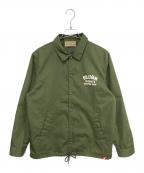 BILLVANビルバン）の古着「コーチジャケット」｜オリーブ