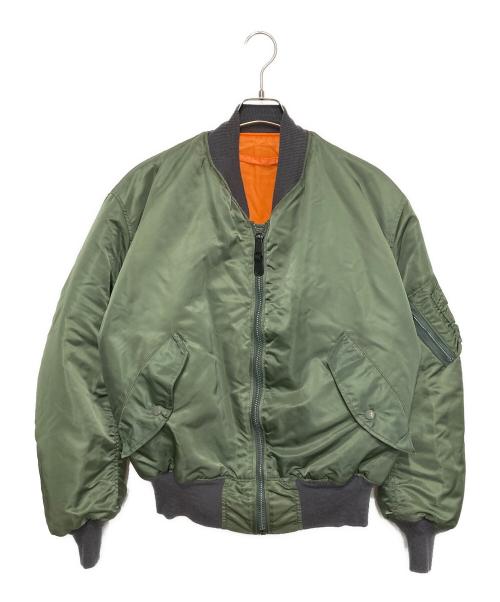 GREENBRIER（グリーンブライヤー）GREENBRIER (グリーンブライヤー) MA-1 フライトジャケット オリーブ サイズ:XLの古着・服飾アイテム