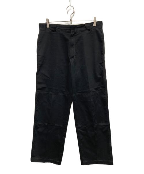 Dickies（ディッキーズ）Dickies (ディッキーズ) ダブルニーワークパンツ ブラック サイズ:Lの古着・服飾アイテム
