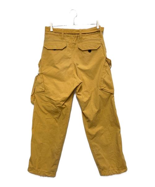 sacai（サカイ）sacai (サカイ) コットン オックスフォード カーゴパンツ イエロー サイズ:1の古着・服飾アイテム