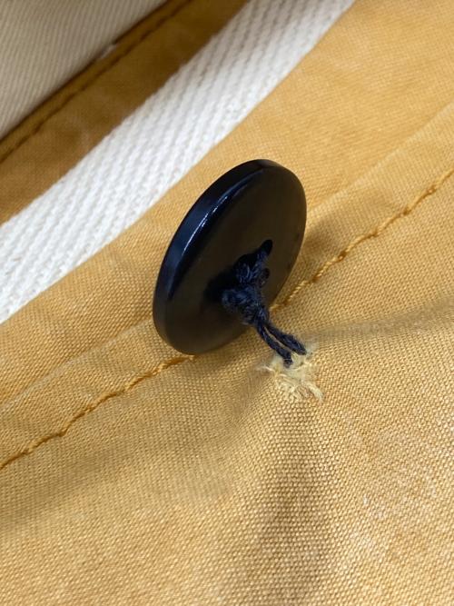 sacai（サカイ）sacai (サカイ) コットン オックスフォード カーゴパンツ イエロー サイズ:1の古着・服飾アイテム