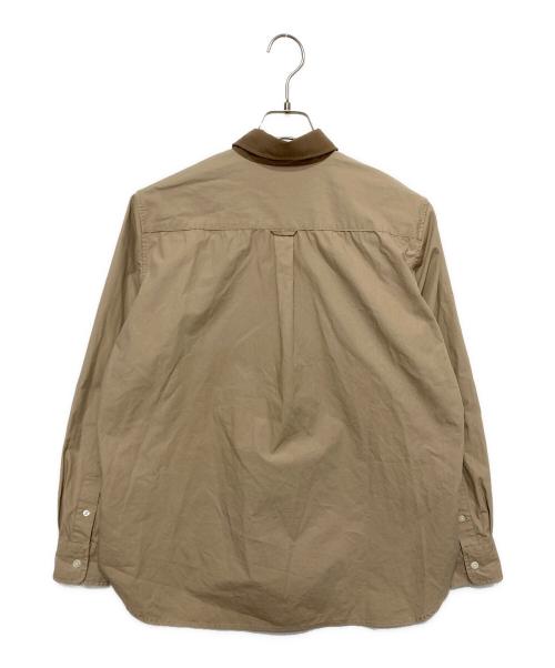 FRED PERRY（フレッドペリー）FRED PERRY (フレッドペリー) パネルシャツ ベージュ サイズ:XSの古着・服飾アイテム