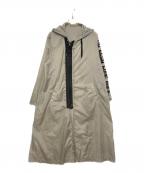 Maison MIHARA YASUHIROメゾン ミハラ ヤスヒロ）の古着「ビッグジップナイロンコート」｜グレー