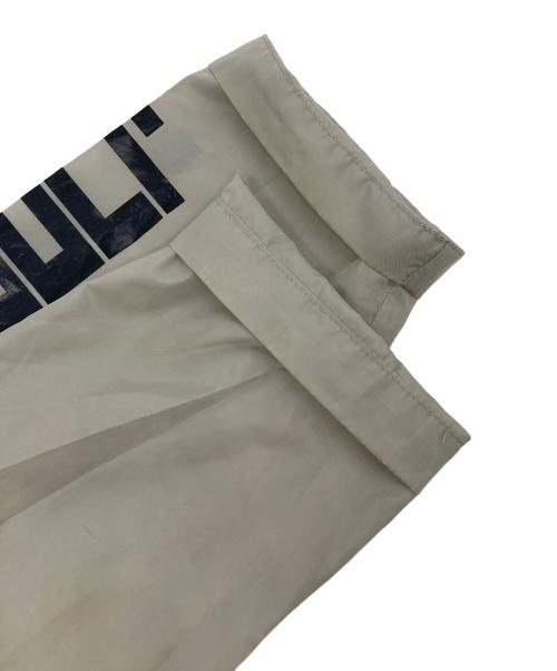 Maison MIHARA YASUHIRO（メゾン ミハラ ヤスヒロ）Maison MIHARA YASUHIRO (メゾン ミハラ ヤスヒロ) ビッグジップナイロンコート グレー サイズ:48の古着・服飾アイテム