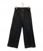 JOURNAL STANDARDジャーナルスタンダード）の古着「デニム キャノンペインターパンツ」｜ブラック