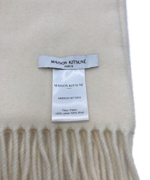 maison kitsune（メゾンキツネ）maison kitsune (メゾンキツネ) ボールドフォックスヘッドスカーフ / BOLD FOX HEAD SCARFの古着・服飾アイテム