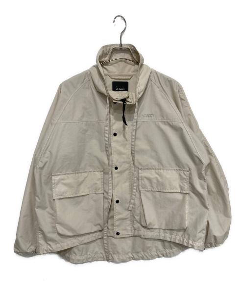 GERRY（ジェリー）GERRY (ジェリー) Adam et Rope (アダム エ ロペ) 別注スタンドカラーブルゾン アイボリー サイズ:FREEの古着・服飾アイテム