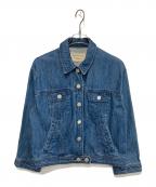 maison kitsuneメゾンキツネ）の古着「デニムジャケット」｜ブルー