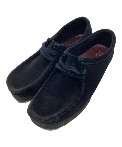 CLARKS（クラークス）CLARKS (クラークス) ワラビーブーツ ブラック サイズ:22.5ｃｍの古着・服飾アイテム