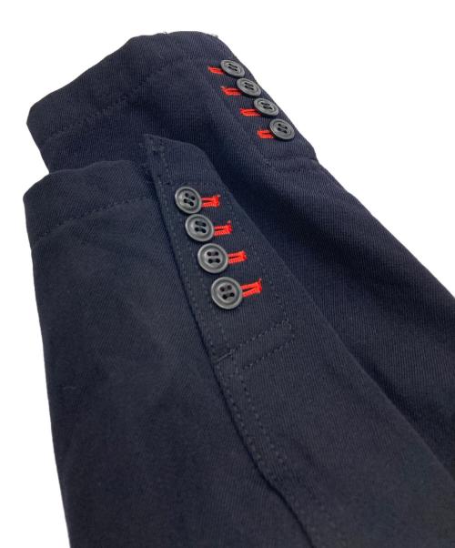 COMME des GARCONS HOMME DEUX（コムデギャルソン オム ドゥ）COMME des GARCONS HOMME DEUX (コムデギャルソン オム ドゥ) ウール縮絨3Bジャケット ネイビー サイズ:XSの古着・服飾アイテム