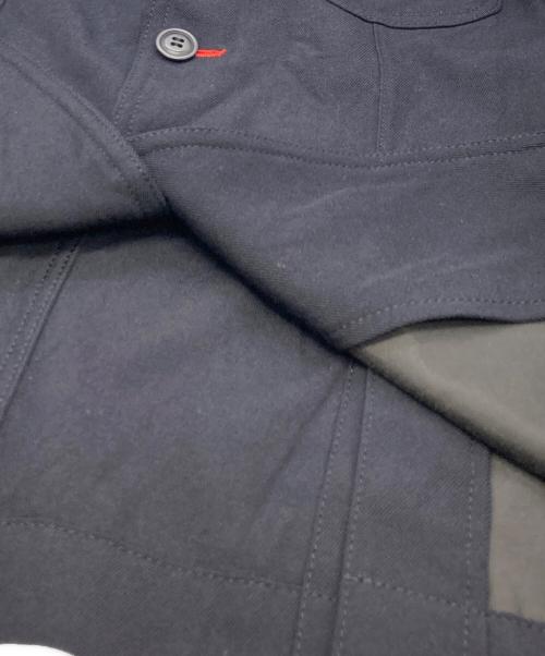 COMME des GARCONS HOMME DEUX（コムデギャルソン オム ドゥ）COMME des GARCONS HOMME DEUX (コムデギャルソン オム ドゥ) ウール縮絨3Bジャケット ネイビー サイズ:XSの古着・服飾アイテム