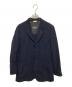 COMME des GARCONS HOMME DEUX（コムデギャルソン オム ドゥ）の古着「ウール縮絨3Bジャケット」｜ネイビー