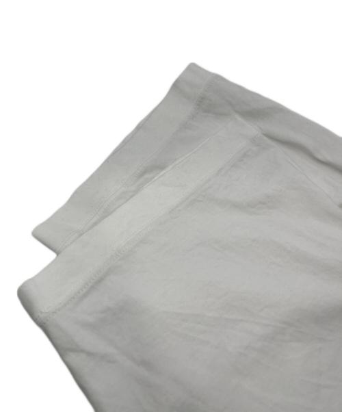 My Beautiful Landlet（マイビューティフルランドレット）My Beautiful Landlet (マイビューティフルランドレット) MERCERIZATION JERSEY LOGOBIG T-SHIRT / ビックプリントTシャツ ホワイト サイズ:1の古着・服飾アイテム