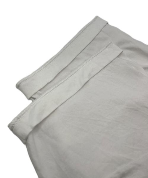 My Beautiful Landlet（マイビューティフルランドレット）My Beautiful Landlet (マイビューティフルランドレット) MERCERIZATION JERSEY LOGOBIG T-SHIRT / ビックプリントTシャツ ホワイト サイズ:1の古着・服飾アイテム