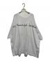 My Beautiful Landlet（マイビューティフルランドレット）の古着「MERCERIZATION JERSEY LOGOBIG T-SHIRT / ビックプリントTシャツ」｜ホワイト