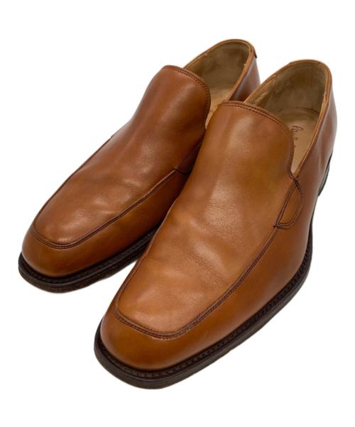 PAUL SMITH（ポールスミス）Paul Smith (ポールスミス) レザースリッポン ブラウン サイズ:8 1/2の古着・服飾アイテム