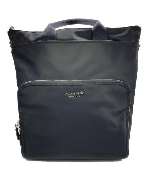 Kate Spade（ケイトスペード）Kate Spade (ケイトスペード) サム ナイロン コンバーチブル バックパック ブラックの古着・服飾アイテム