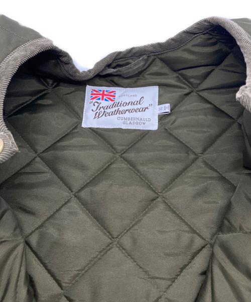 Traditional Weatherwear（トラディショナルウェザーウェア）Traditional Weatherwear (トラディショナルウェザーウェア) アークリー ミドル Aライン オリーブ サイズ:32の古着・服飾アイテム