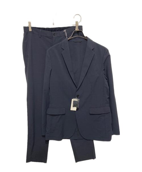 green label relaxing（グリーンレーベルリラクシング）green label relaxing (グリーンレーベルリラクシング) TRリネン ナロー ユーティリティージャケット+パンツセット ネイビー サイズ:XLの古着・服飾アイテム