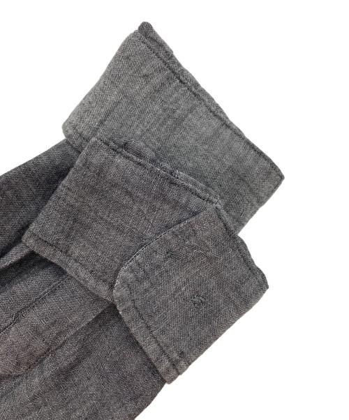 RALPH LAUREN（ラルフローレン）RALPH LAUREN (ラルフローレン) ポロベア刺繍シャンブレーシャツ グレー サイズ:Ｌの古着・服飾アイテム