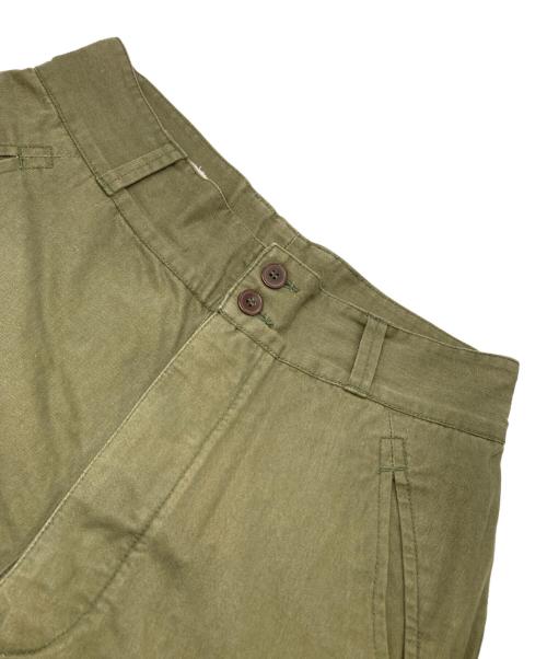 HOUSTON（ヒューストン）HOUSTON (ヒューストン) M-47 フィールドカーゴパンツ オリーブ サイズ:24の古着・服飾アイテム