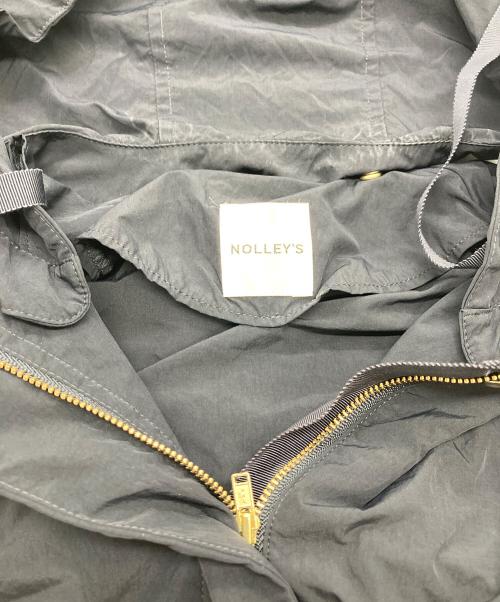 NOLLEY'S（ノーリーズ）NOLLEY'S (ノーリース) ウォッシャブル2WAYマウンテンパーカー ブラック サイズ:38の古着・服飾アイテム