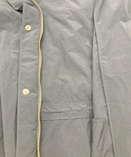 NOLLEY'S（ノーリーズ）NOLLEY'S (ノーリース) ウォッシャブル2WAYマウンテンパーカー ブラック サイズ:38の古着・服飾アイテム