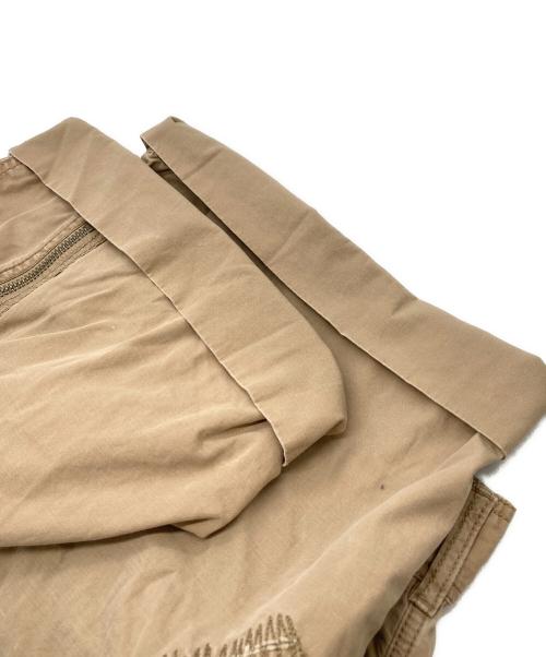 POLO BY RALPH LAUREN（ポロ バイ ラルフローレン）POLO BY RALPH LAUREN (ポロ バイ ラルフローレン) サソリペイント ダメージカーゴショーツ ベージュ サイズ:W32（81ｃｍ）の古着・服飾アイテム