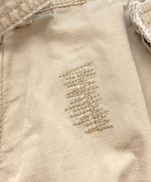 POLO BY RALPH LAUREN（ポロ バイ ラルフローレン）POLO BY RALPH LAUREN (ポロ バイ ラルフローレン) サソリペイント ダメージカーゴショーツ ベージュ サイズ:W32（81ｃｍ）の古着・服飾アイテム