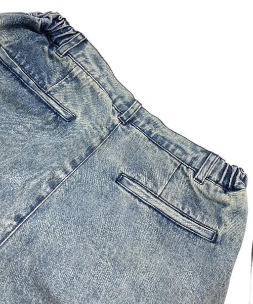 OPENING act（オープニングアクト）OPENING ACT (オープニングアクト) ヴィンテージウォッシュワイドバギーストレートデニム ブルー サイズ:Lの古着・服飾アイテム