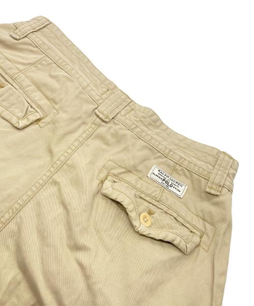 POLO RALPH LAUREN（ポロ・ラルフローレン）POLO RALPH LAUREN (ポロ・ラルフローレン) カーゴショートパンツ ベージュ サイズ:W32（81ｃｍ）の古着・服飾アイテム